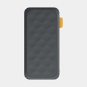 100W Rugged Flashlight Power Bank 40.000mAh Torch Black / Orange