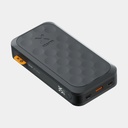 100W Rugged Flashlight Power Bank 40.000mAh Torch Black / Orange