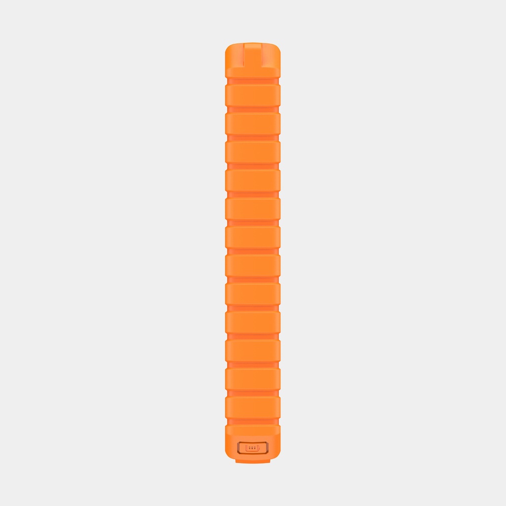 100W Rugged Flashlight Power Bank 40.000mAh Torch Black / Orange