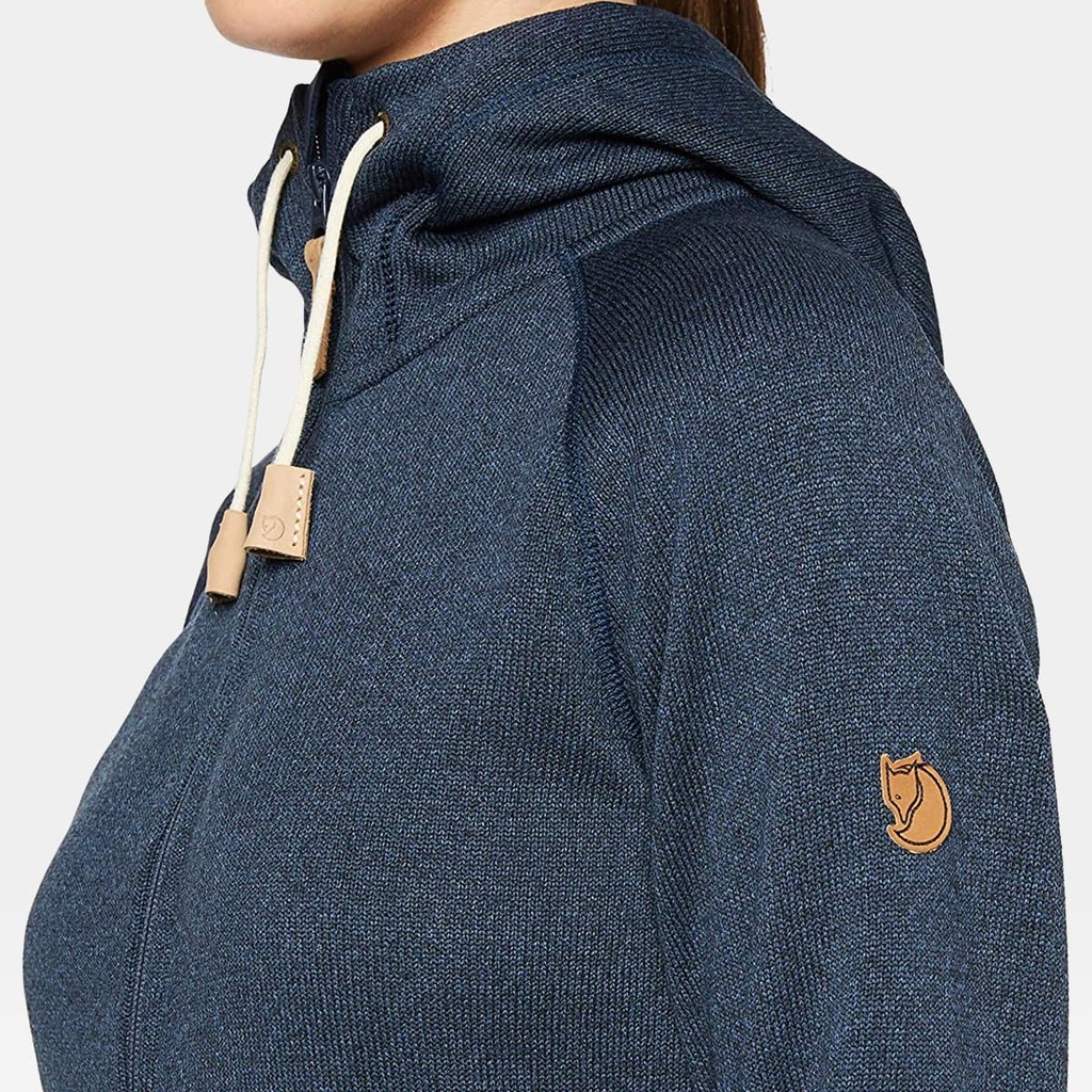 Ovik Fleece Hoodie Women Glacier Green (copie)