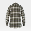 Ovik Heavy Flannel Shirt Dark Navy / Buckwheat Brown (copie)