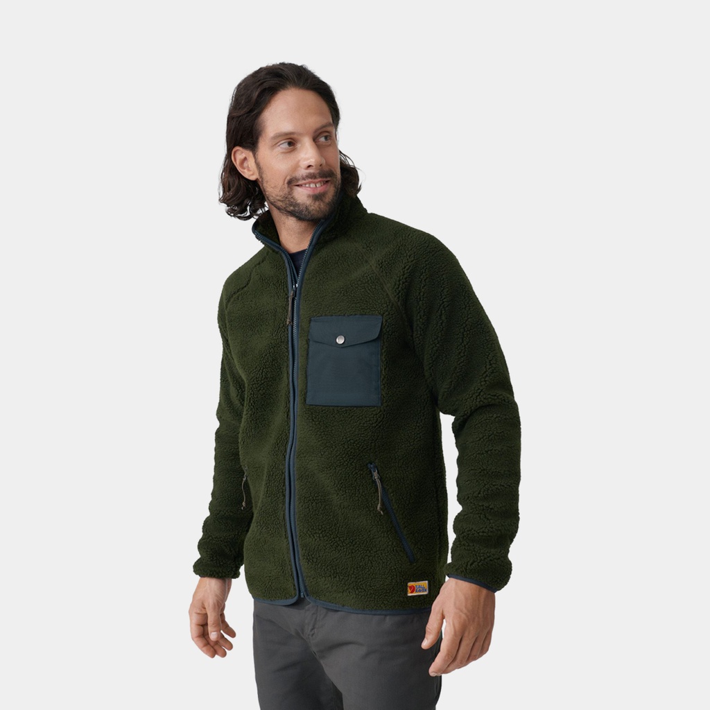 Vardag Pile Fleece Navy / Autumn Leaf (copie)