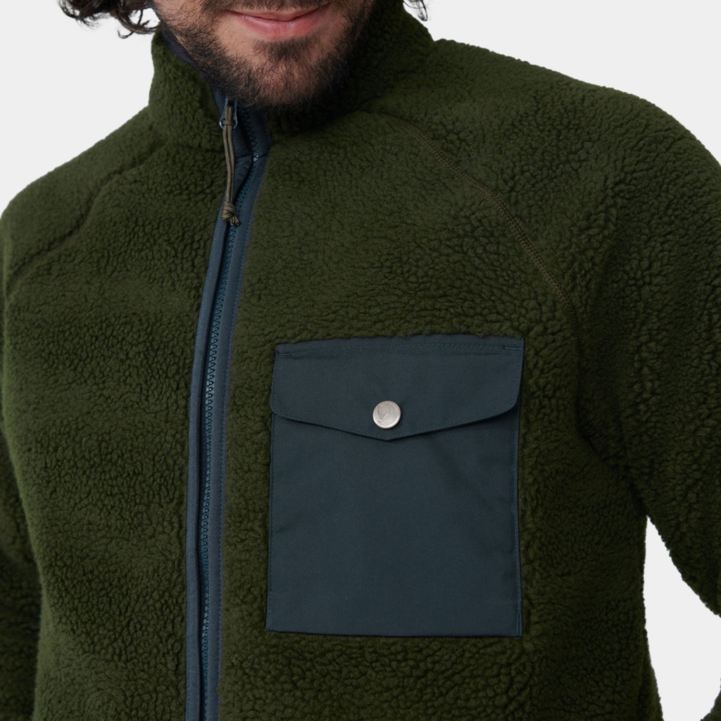 Vardag Pile Fleece Navy / Autumn Leaf (copie)