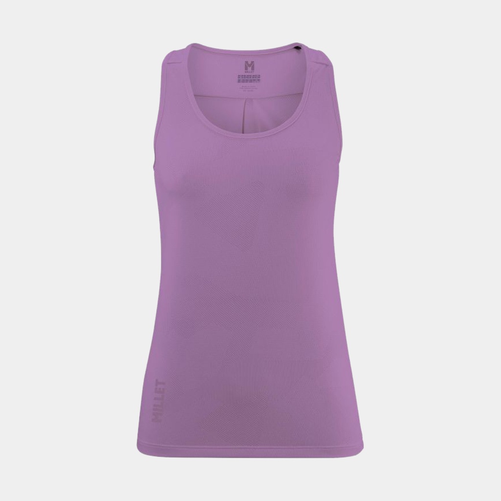 Hiking Jacquard Tank Women Vibrant Violet