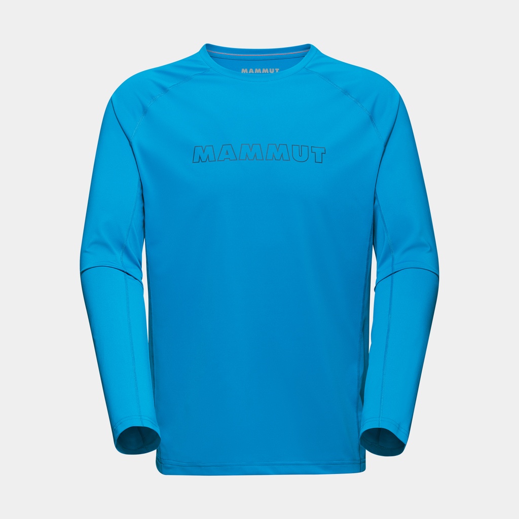 Selun FL Long Sleeves Logo Glacier Blue