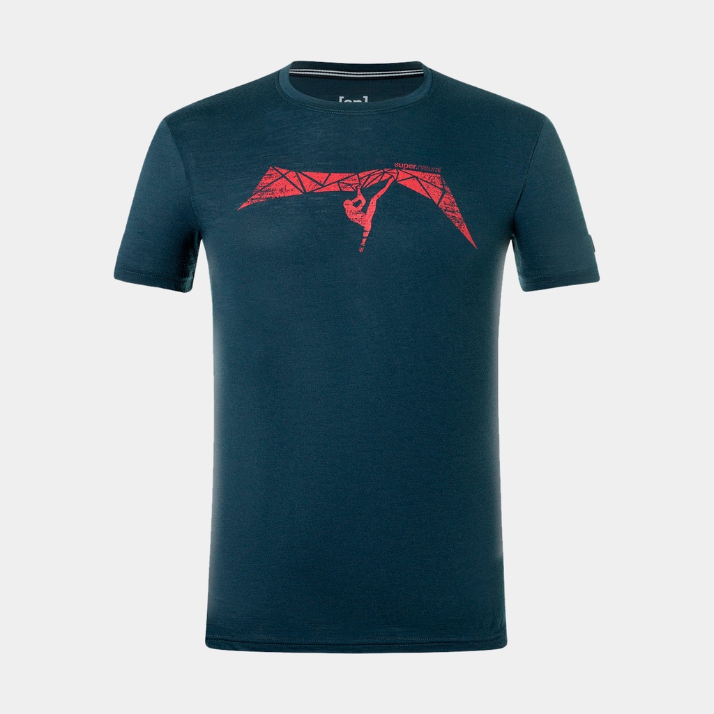 Traverse Tee Blueberry / Smile