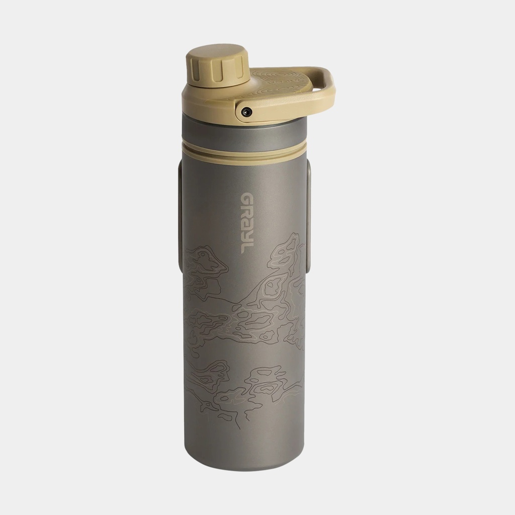 Ultrapress Purifier Bottle Titanium Desert Tan
