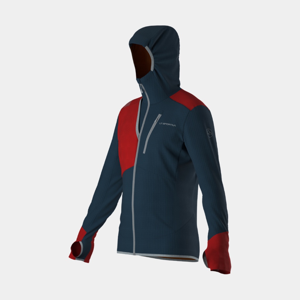 Aequilibrium Thermal Hoody Storm Blue / Poppy