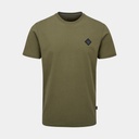 Basecamp Logo Badge Tee Light Khaki