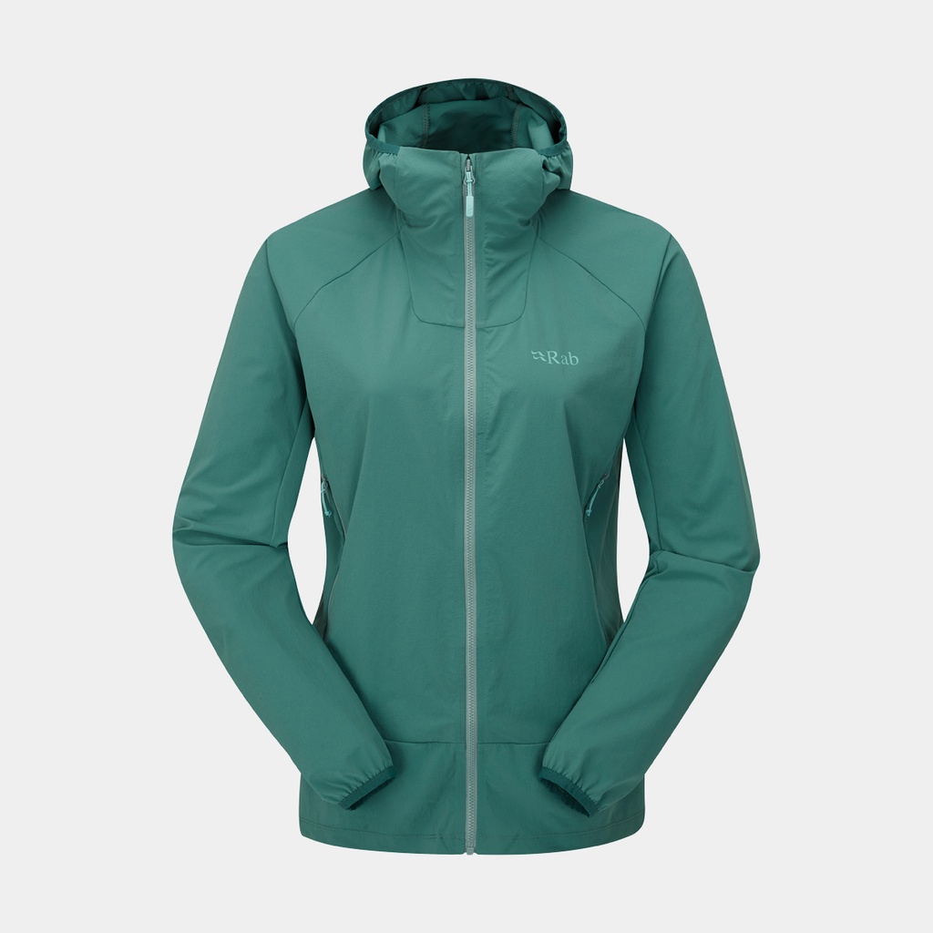 Borealis Jacket Women Eucalyptus