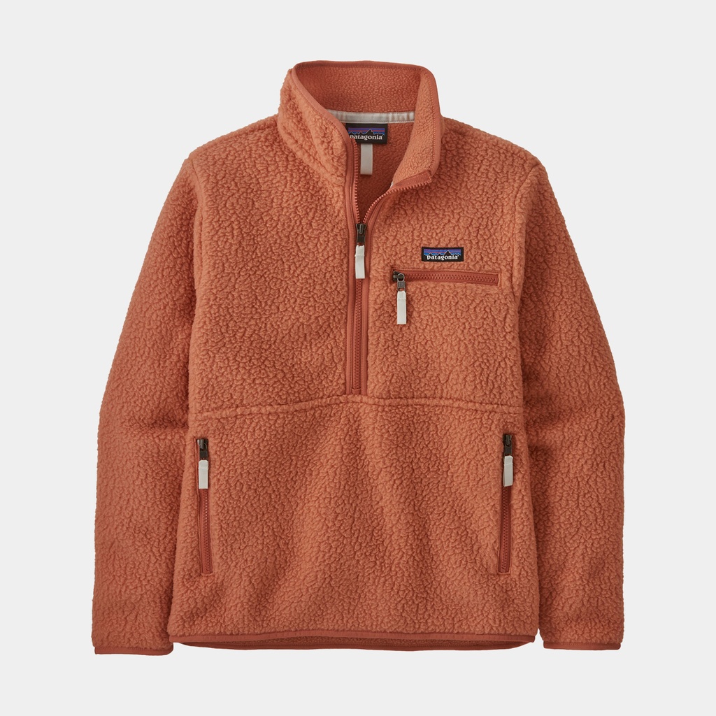 Retro Pile Fleece Marsupial Women Sienna Clay