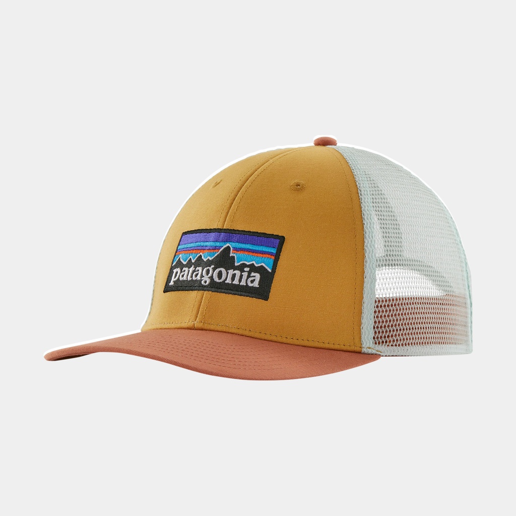 P-6 Logo LoPro Trucker Hat Pufferfish Gold