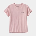 P-6 Logo Responsibili-Tee Women P-6 Outline Whisker Pink