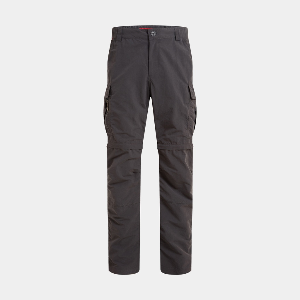 NosiLife Cargo II Convertible Trousers Long Black Pepper