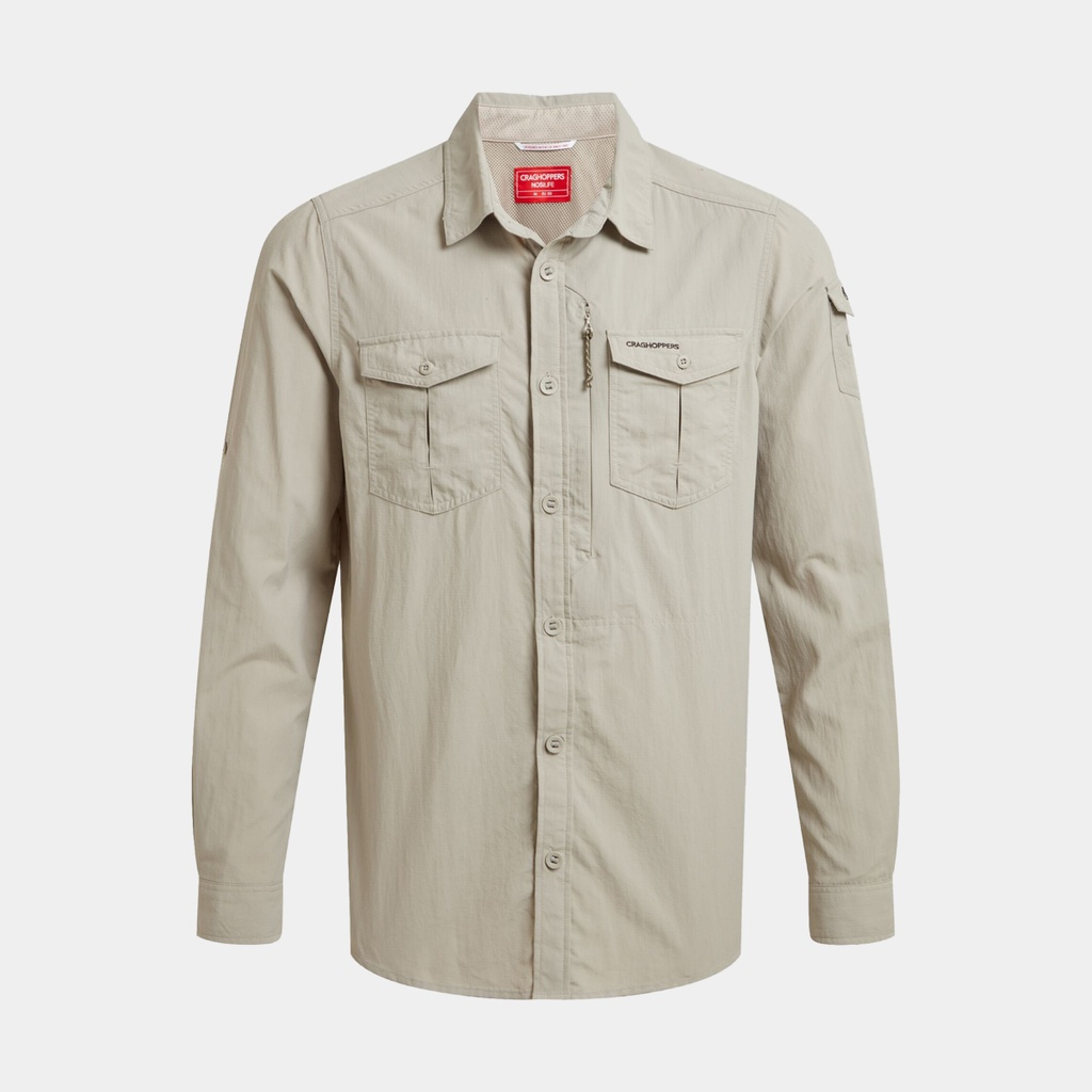 NosiLife Adventure III Long Sleeve Shirt Parchment