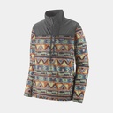 Houdini Stash 1/2 Zip Pullover High Hopes Geo: Forge Grey