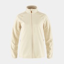 Övik Lite Fleece Jacket Women Chalk White