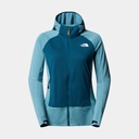 Bolt Polartec Hoodie Women (2024) Aglae Blue / Midnight Pet
