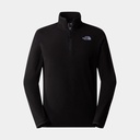 100 Glacier 1/4 Zip (2023) TNF Black (NPF)