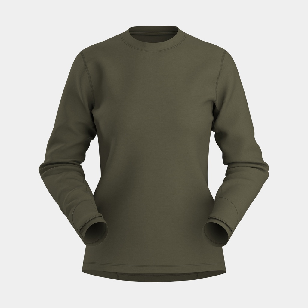 Taema Thermal Crew Long Sleeves Women Tatsu Heather