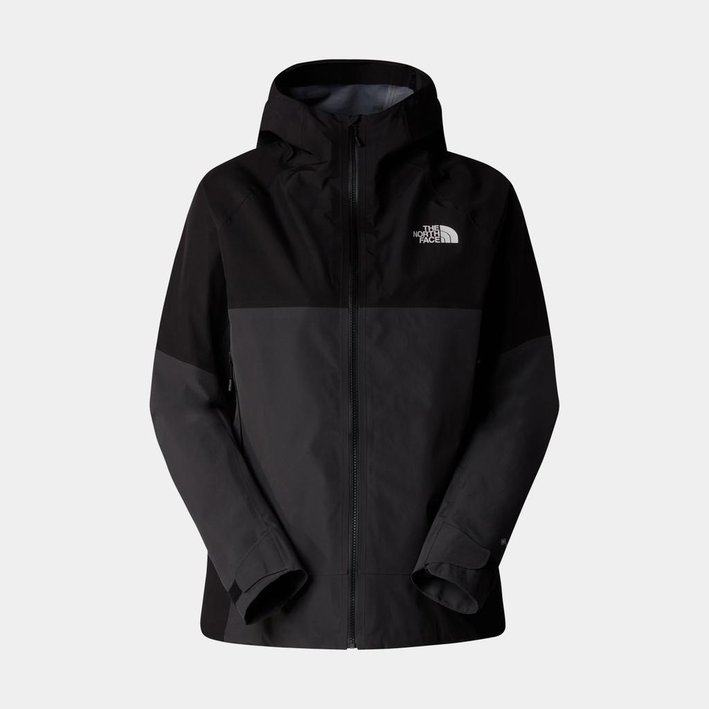Jazzi 3L GTX Jacket Women Anthracite Grey / TNF Black