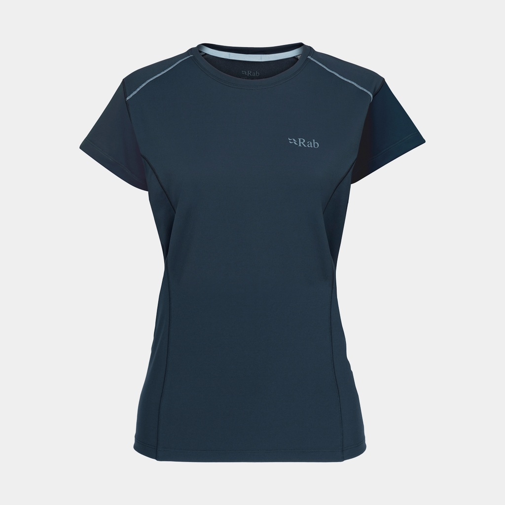 Force Short Sleeves Tee Women Tempest Blue