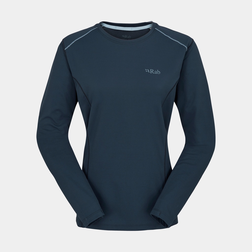 Force Long Sleeves Tee Women Tempest Blue