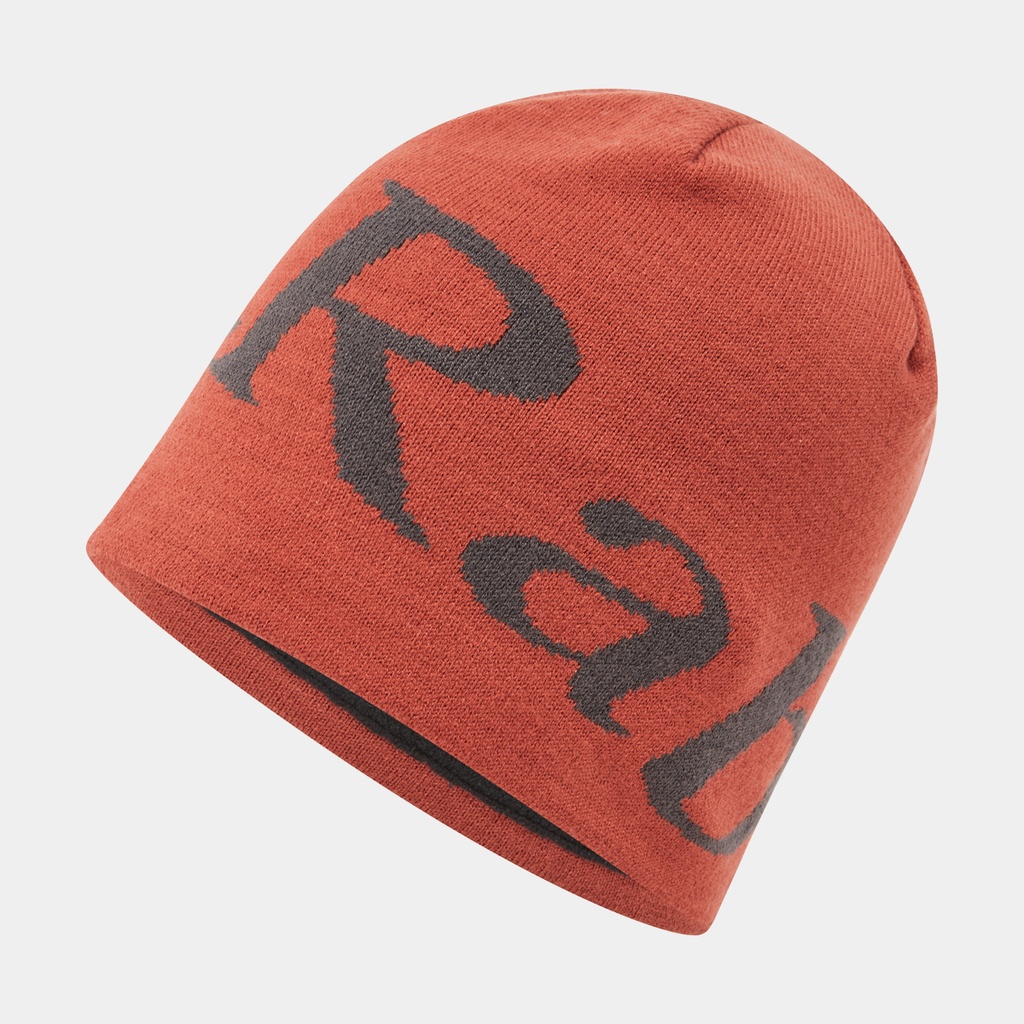Logo Beanie Tuscan Red / Graphene