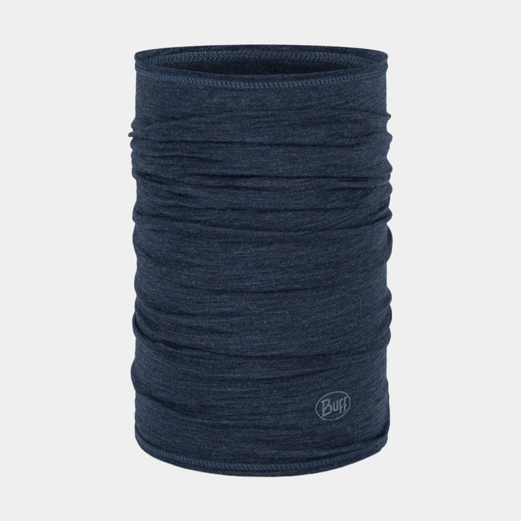 Lightweight Merino Wool Tubular Solid Night Blue