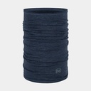 Lightweight Merino Wool Tubular Solid Night Blue