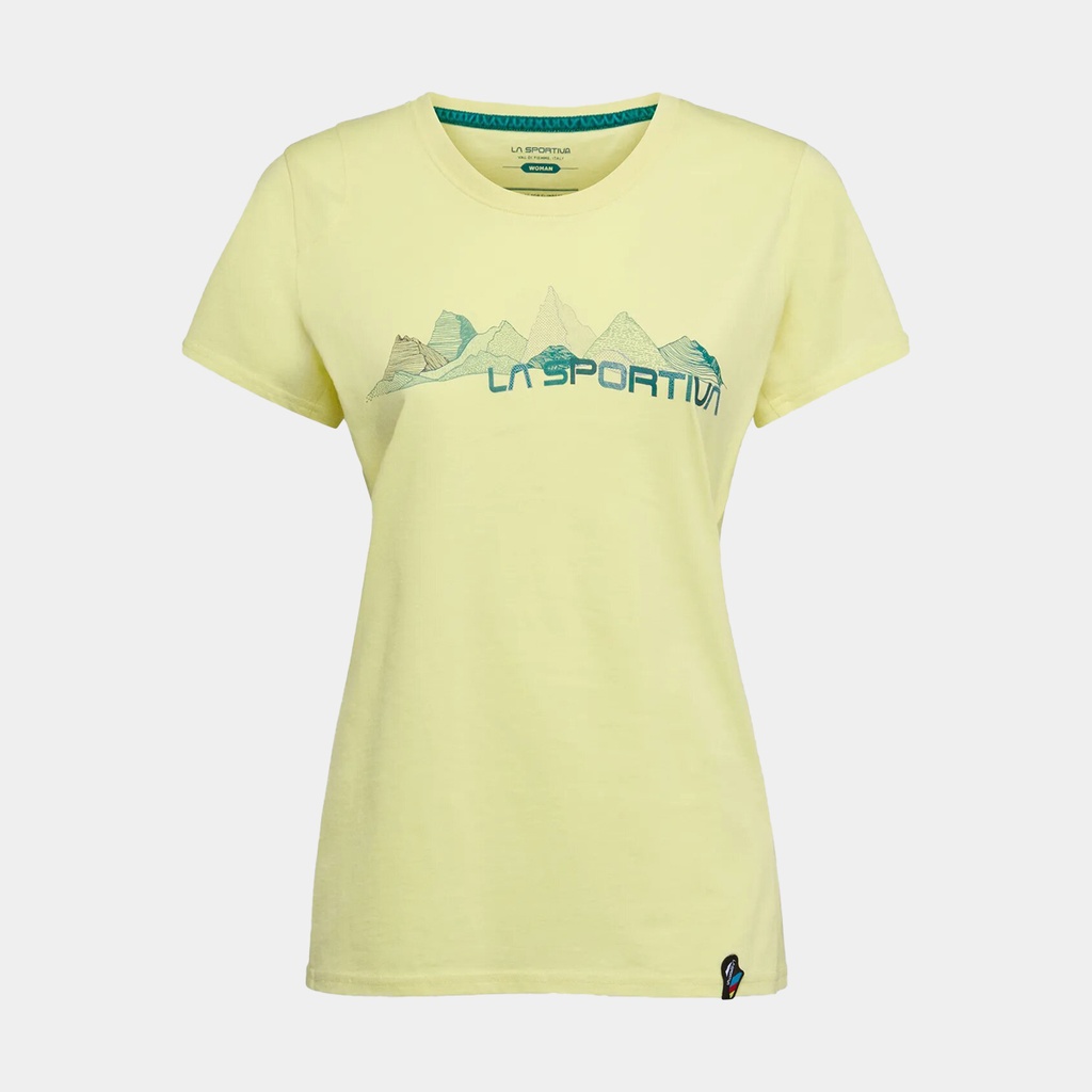 Peaks T-Shirt Women Zest
