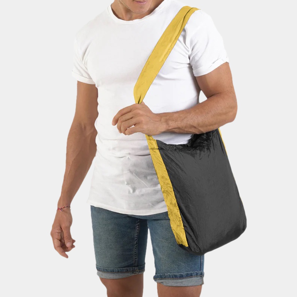 Eco Bag Small 10L Dark Grey / Dark Yellow