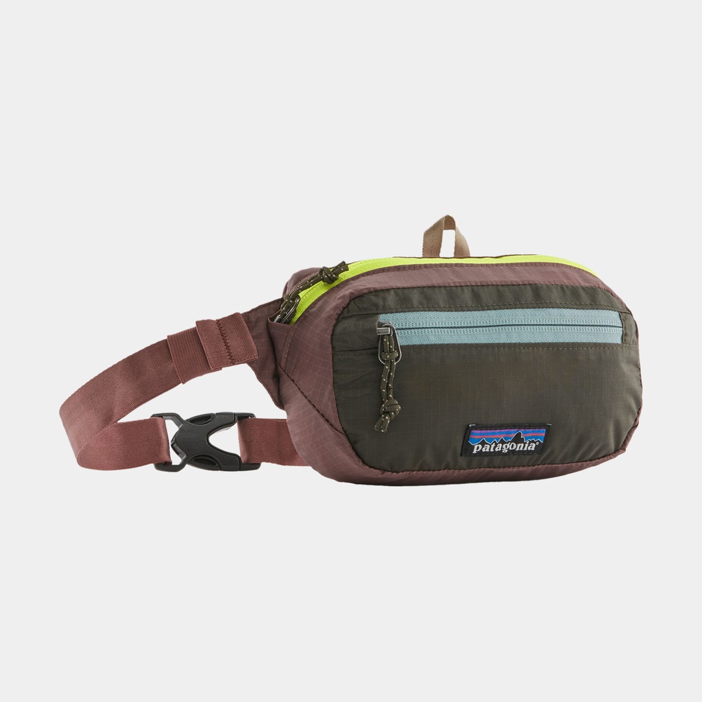 Ultralight Black Hole Mini Hip Pack Patchwork: Pine Needle Green