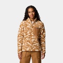 West Bend 1/4 Zip II Women Camel Brown Hig