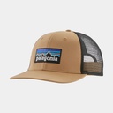 P-6 Logo Trucker Hat Grayling Brown