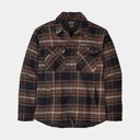 Lightweight Insulated Fjord Flannel Shirt Outdoor: Molasses Brown