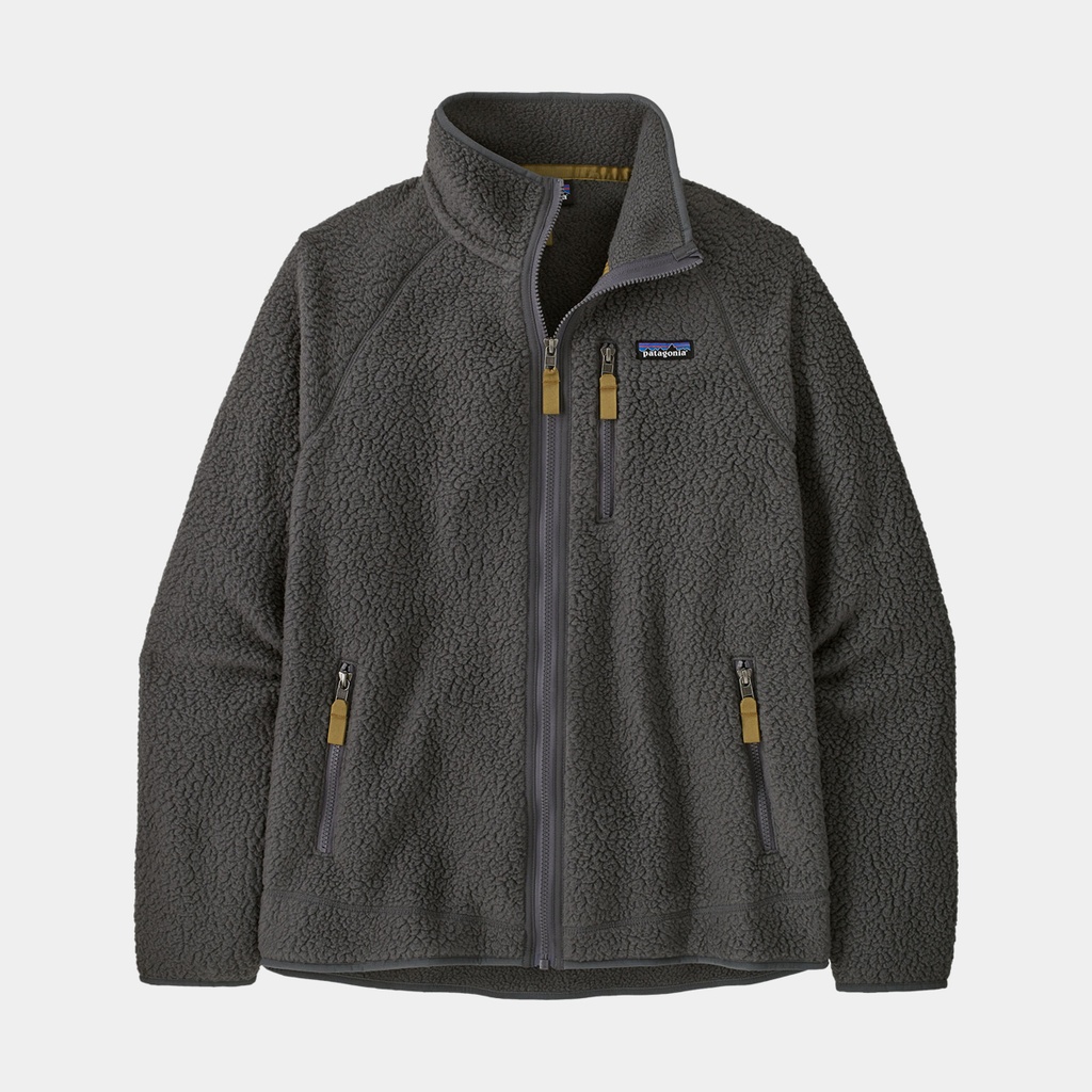 Retro Pile Jacket Forge Grey