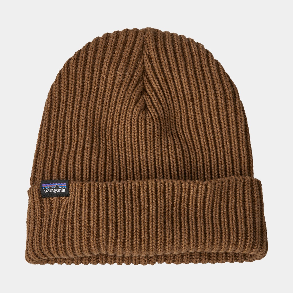 Fishermans Rolled Beanie Raptor Brown
