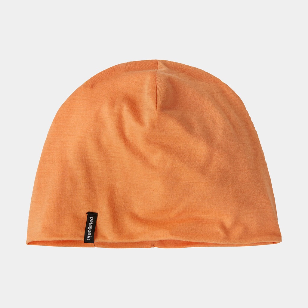 Overlook Merino Wool Liner Beanie Vivid Apricot