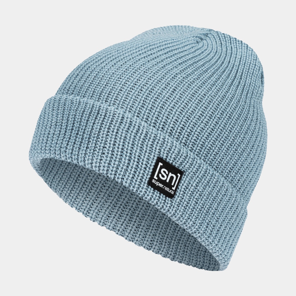 Merino Basic Beanie Citadel Blue