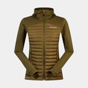 Nula Hybrid Jacket Women Oak Moss