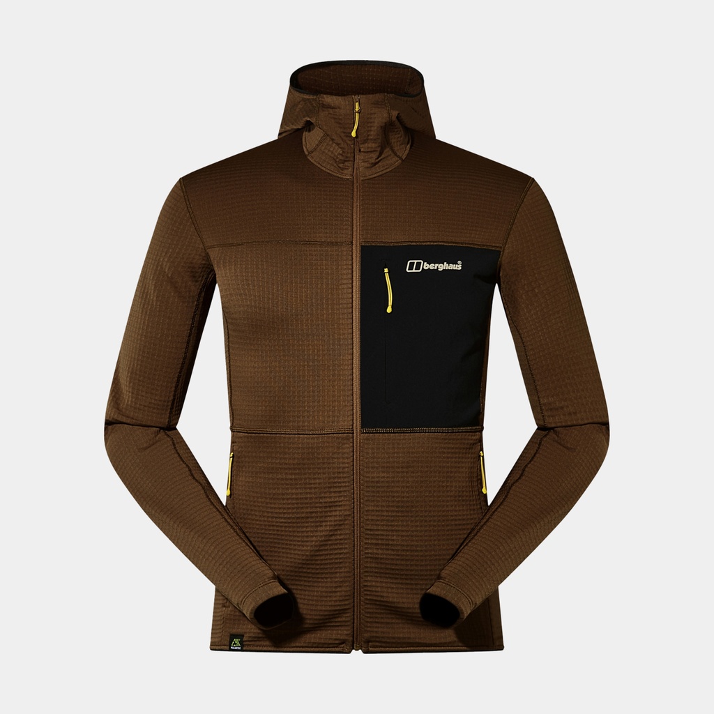 Ridge Hiker Hoody Bark / Jet Black