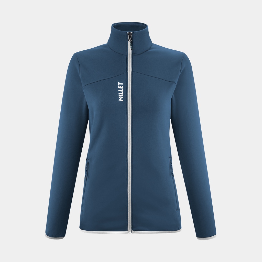 Seneca Fleece Jacket Women Dark Denim