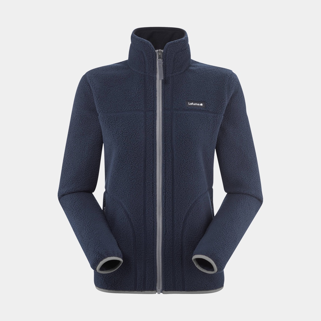 Maury Sherpa Full Zip Women Navy