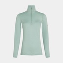 Oasis Long Sleeves Half Zip 200 Women Moss