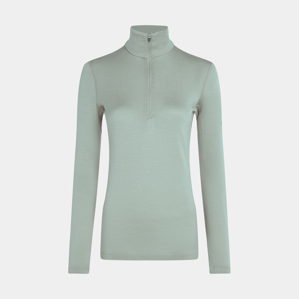 Tech Long Sleeves Half Zip 260 Women Moss