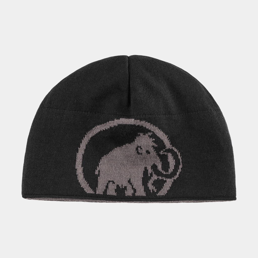 Mammut Logo Beanie Steel (2024) Black