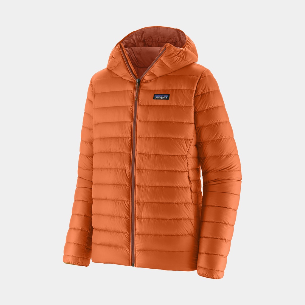 Down Sweater Hoody Redtail Rust