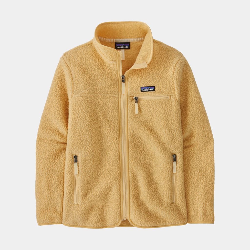 Retro Pile Jacket Women Beeswax Tan