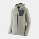 R1 Air Full-Zip Hoody Women Wool White
